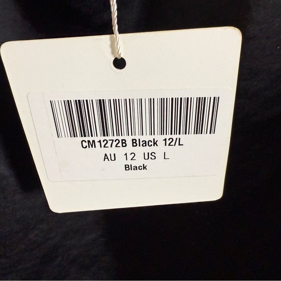 NWT Selfie Leslie Sonoma Halterneck Faux Wrap Twist Back Mini Dress Black Large - Picture 5 of 6